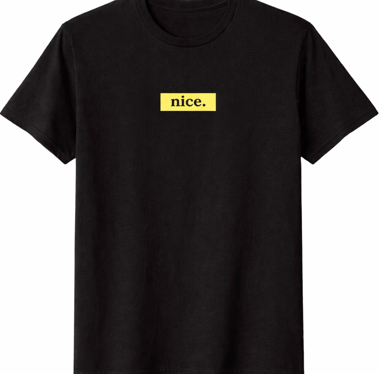 The nice. box logo tee shirt